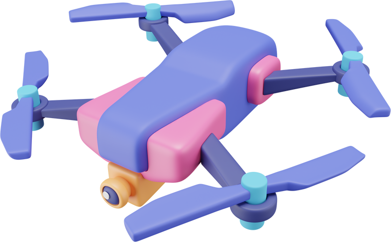 Drone 3D Icon