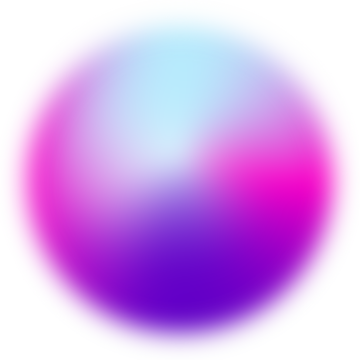 Blurred Gradient Circle